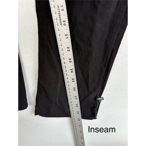 Hoodrich Mens Black Utility Joggers With Drawstring Waist & Cargo Pockets - Size - Picture 4 of 7